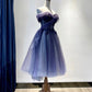 Cute Tulle Lace Short Prom Dress Off the Shoulder Homecoming Dress C561