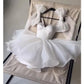 Chic A line Satin Straps Short White Homecoming Dress 20th Birthday Outfits C635