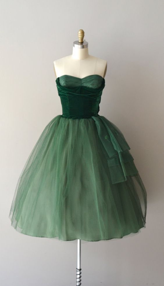 Robe de bal Vintage en Tulle, robes courtes de retour, tenues de 18e anniversaire, C1187