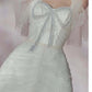 Pretty A line Short Sleeves White Homecoming Dress Short Cocktail Dress C1499