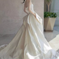 Vintage Ball Gown Strapless Lace White Wedding Dresses C169