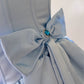 Cute A line Spaghetti Straps Blue Short Homecoming Dresses Party Cocktail Dress C1824