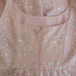 Chic A line Straps Pink Sequin Prom Dresses Sexy Evening Dress C1844