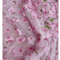 Robe de soirée modeste en tulle rose à bretelles en ligne A sans manches C1865