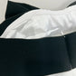 Cute Sheath Off The Shoulder Black Bowknot White Short Homecoming Dress Birthday Dresses C1880