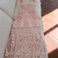 Cute A Line Straps Sleeveless Blush Pink Tulle Sequin Long Prom Dresses C1896