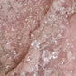 Cute A Line Straps Sleeveless Blush Pink Tulle Sequin Long Prom Dresses C1896