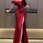 Sexy Bodycon Long Dresses for Women Ruffles Prom Dress Party Dress C1920