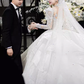 Princess Ball Gown Long Sleeves Lace Wedding Dresses C204