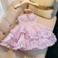 Cute Ball Gown Spaghetti Straps Pink Short Homecoming Dresses 18th Birthday Outfit C2179