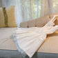 Modest A Line Straps Short Lace White Homecoming Dresses Party Dress C2191