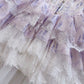 Sexy Ball Gown Spaghetti Straps Lilac Flowers Homecoming Dresses Birthday Outfits C2244