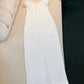 Sexy Sheath Sweetheart White Ankle Length Prom Dress Formal Dresses With Feather C2285