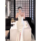 Simple Sheath Spaghetti Straps Ivory Silk Satin Long Slit Prom Dress Formal Dresses With Bottons C2300