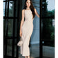 Modest Sheath Straps Ivory Long Prom Dresses Ankle Length Evening Dress C2322