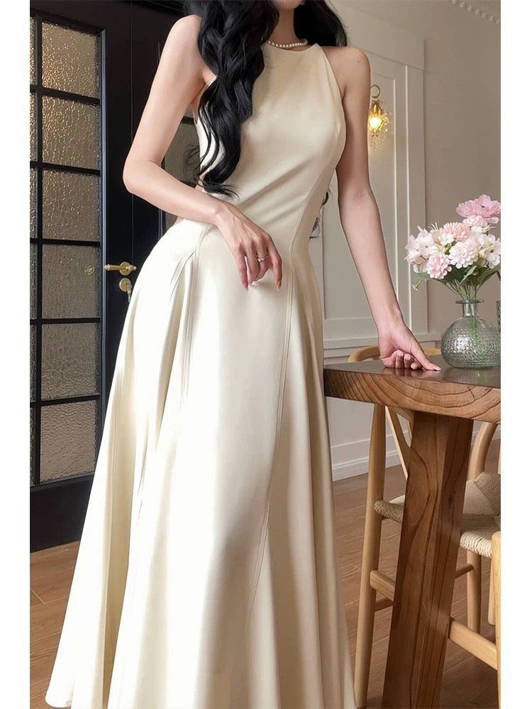 Pretty Sheath Scoop Ankle Length Prom Dresses Simple Evening Dress C2353