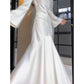 Vintage Sheath Strapless Ivory Long Sleeves Prom Dresses C2361