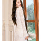 Pretty Sheath V Neckline Long Sleeves White Floral Lace Long Prom Dresses C2383