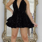 Sexy Short White Homecoming Dress Sequins Pink Black Party Dresses for Women C2432