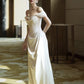 Vintage Mermaid Off Shoulder Wedding Dress White Wedding Dress C303