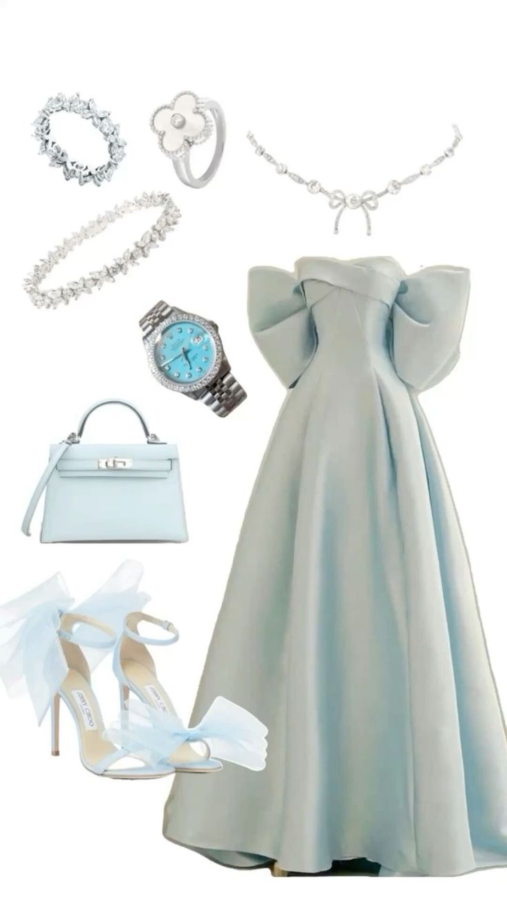 Pretty A line Sweetheart Light Sky Blue Satin Long Party Dress Prom Dresses C3136