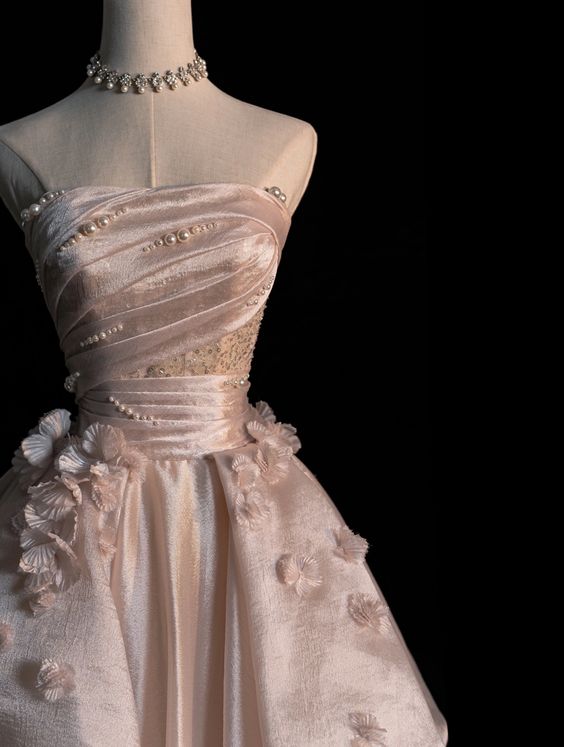 Robe de bal longue en tulle élégante ligne a sans bretelles CC348