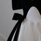 Pretty Ball Gown Off The Shoulder Black Velvet Long Prom Dresses Party Evening Dress C3798