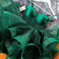 Green Tulle Spaghetti Straps Short Homecoming Dress Cocktail Dress C383