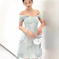 Simple A line Short Birthday Dress Satin Homecoming Dresses C506