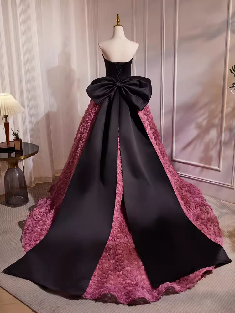 Robe de bal longue en dentelle, ligne A, sans manches, conte de fées, C994