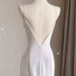 Vintage High Low White Chiffon Wedding Dresses C299